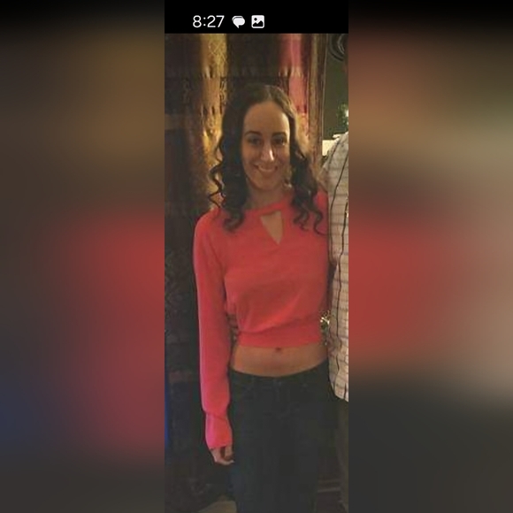 EXPRESS Long Sleeve Crop Top - Picture 6 of 6